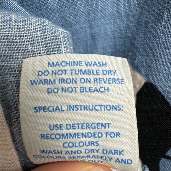 Boden Preppy Classic Cottagecore Hipster Twee Coquette Peasant Mini Dress 6R - Picture 10 of 12